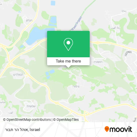 Карта אוהל הר תבור