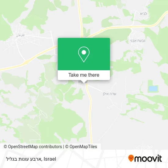 Карта ארבע עונות בגליל