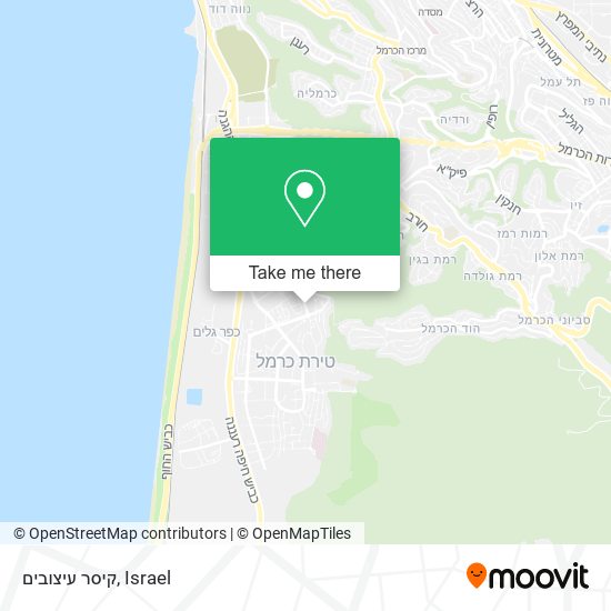 קיסר עיצובים map