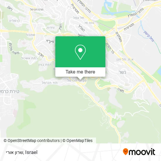 Карта שרון אורי