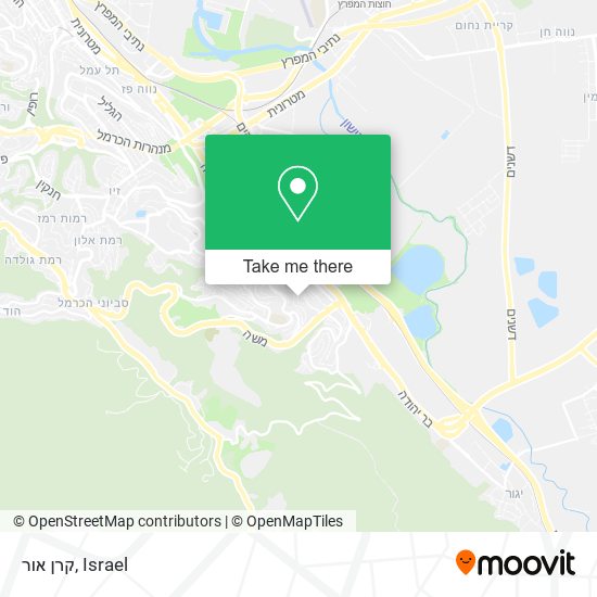 קרן אור map