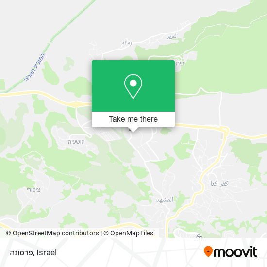 פרסונה map