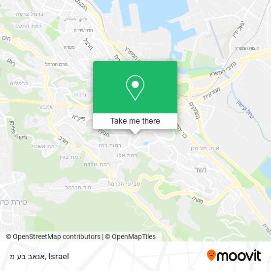 אנאב בע מ map