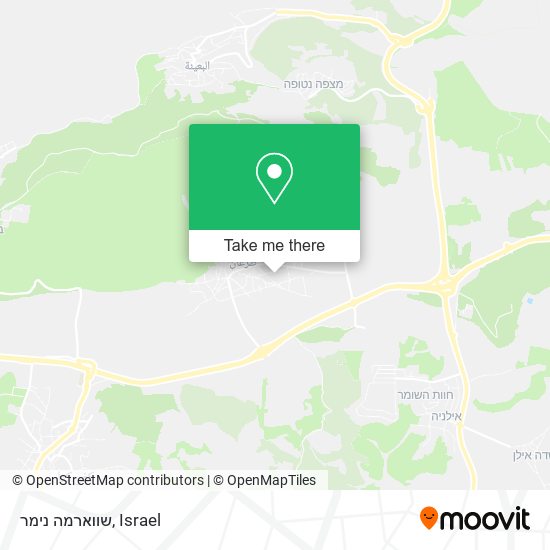 שווארמה נימר map