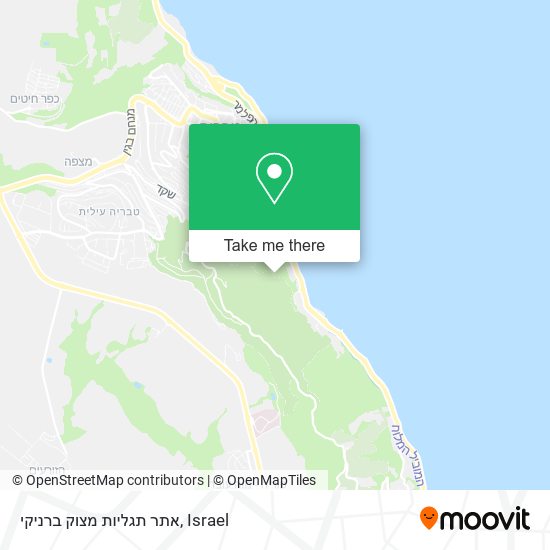 אתר תגליות מצוק ברניקי map