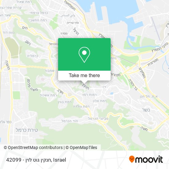 42099 - חנקין גוט לוין map