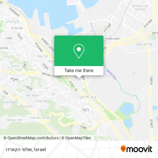 Карта אולמי הקארדו