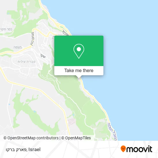 Карта פארק ברקו