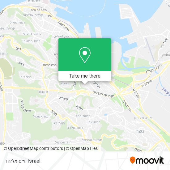 וייס אליהו map