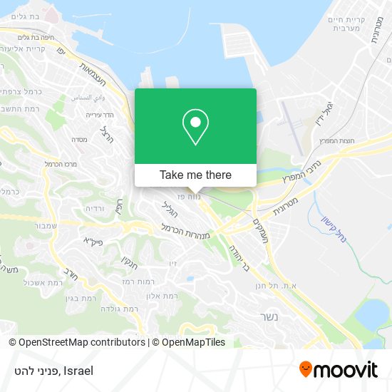 פניני להט map
