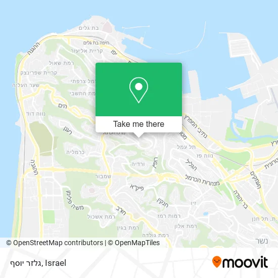 Карта גלזר יוסף