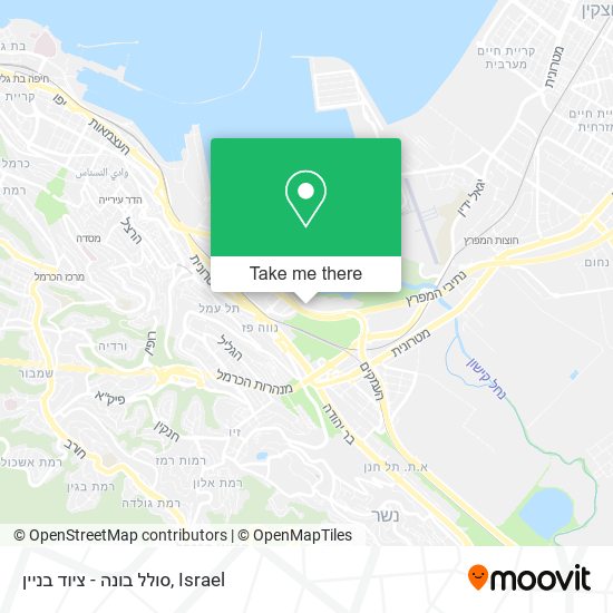 סולל בונה - ציוד בניין map
