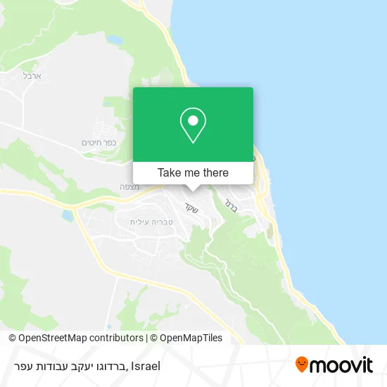 Карта ברדוגו יעקב עבודות עפר