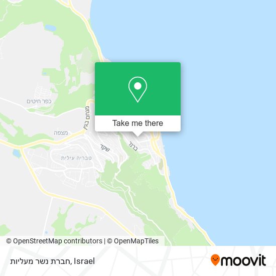 חברת נשר מעליות map