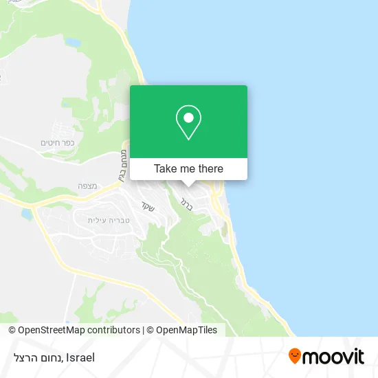 נחום הרצל map