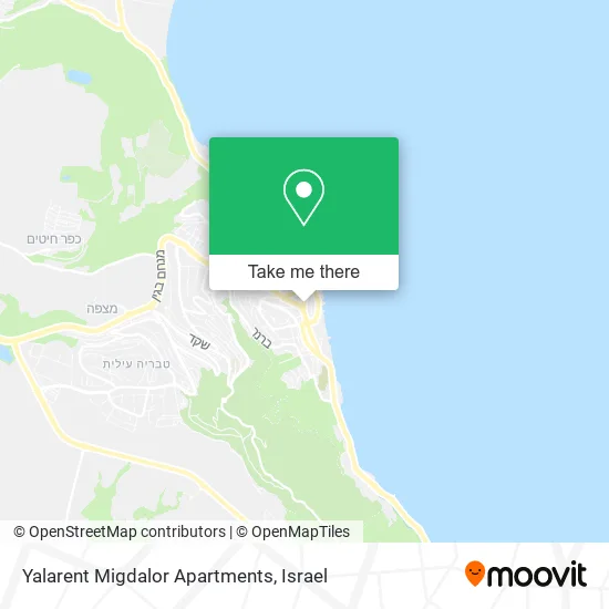 Карта Yalarent Migdalor Apartments