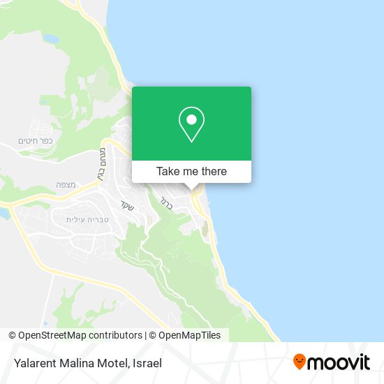 Yalarent Malina Motel map