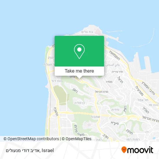 Карта אדיב דודי מנעולים