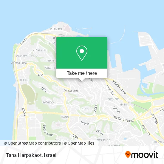 Карта Tana Harpakaot