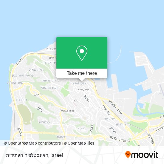 האינסטלציה העתידית map