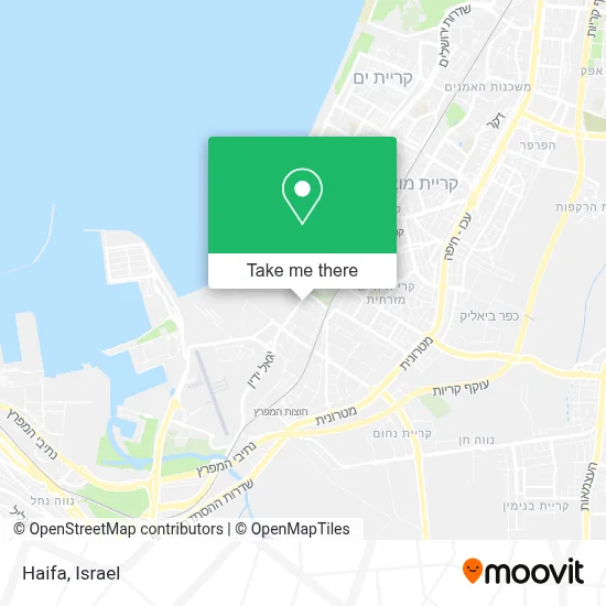 Haifa map
