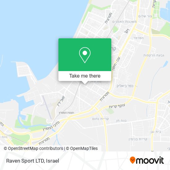 Raven Sport LTD map