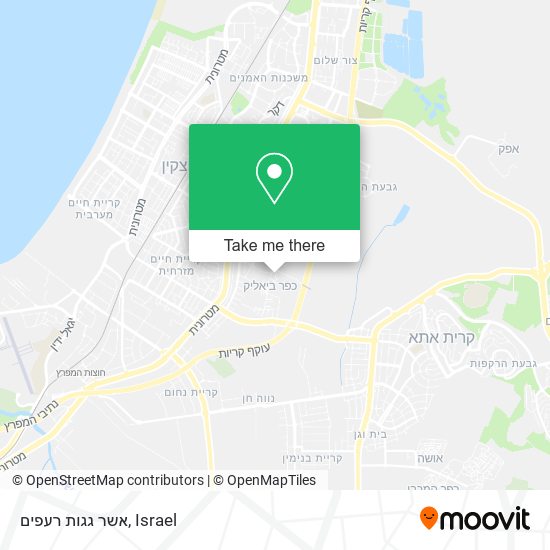 אשר גגות רעפים map