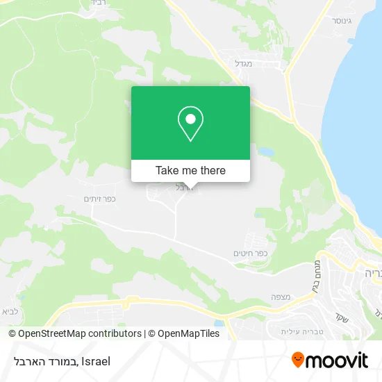 Карта במורד הארבל