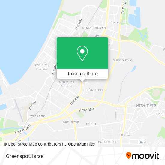 Greenspot map