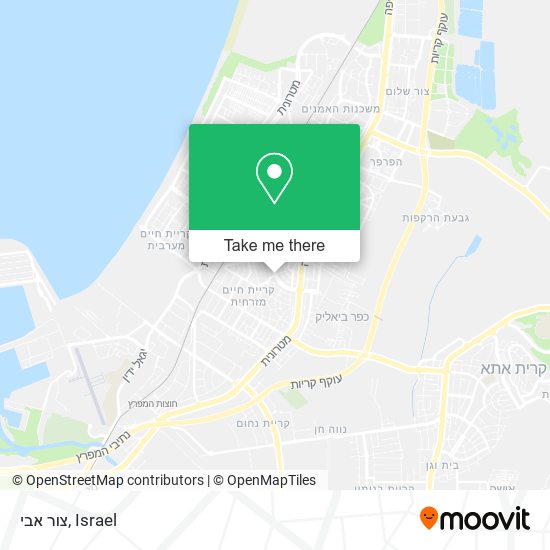 צור אבי map