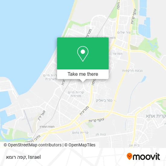 Карта קפה רומא