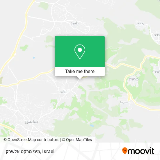Карта מיני מרקט אלשרק