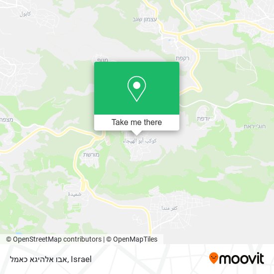 אבו אלהיגא כאמל map