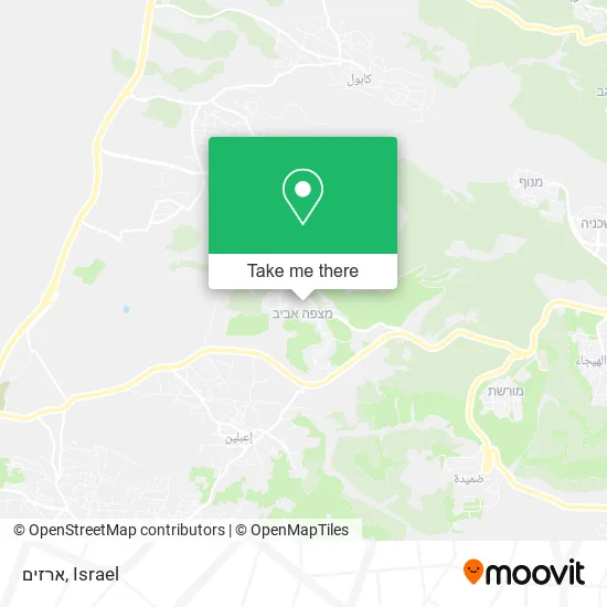 Карта ארזים