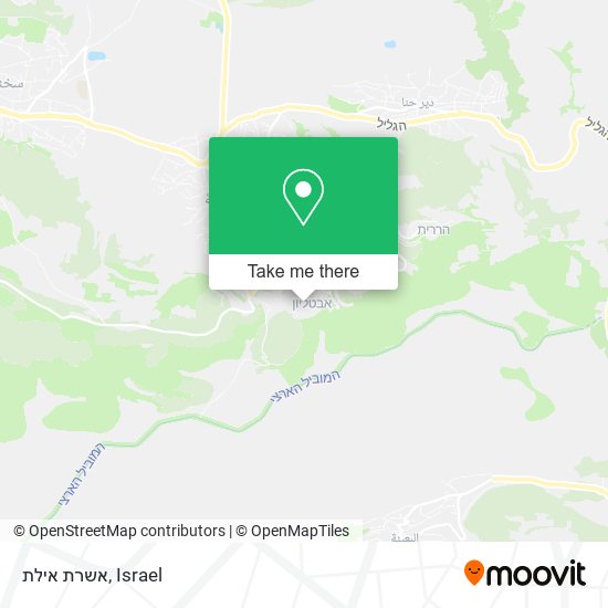 אשרת אילת map