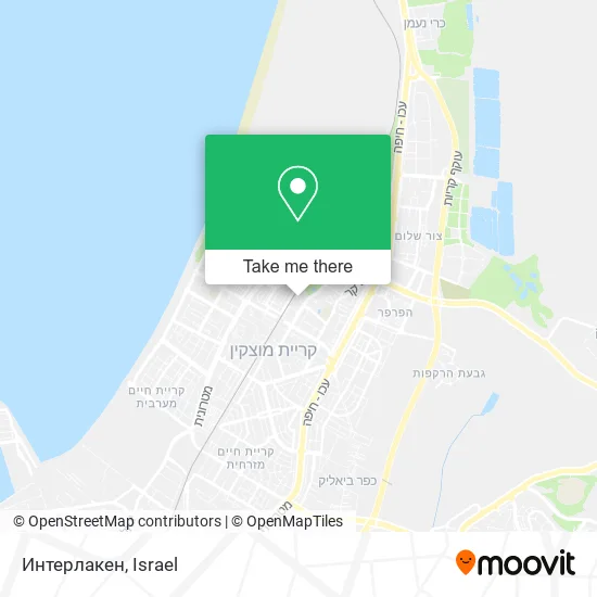 Карта Интерлакен