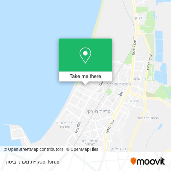 סטקיית מעדני ביטון map