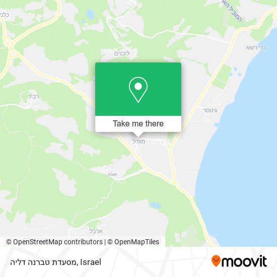 מסעדת טברנה דליה map