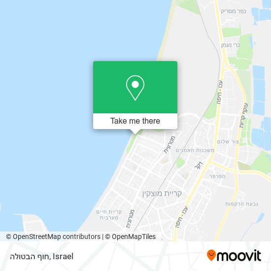 חוף הבטולה map