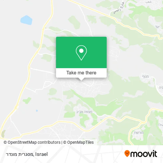 Карта מסגרית מונדר