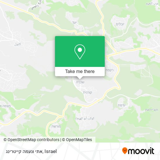 אתי ונעמה קייטרינג map