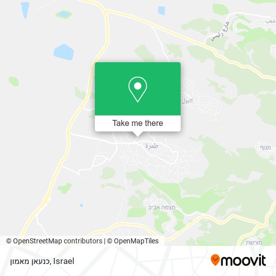 כנעאן מאמון map