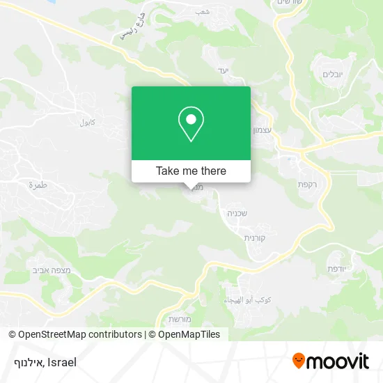 Карта אילנוף