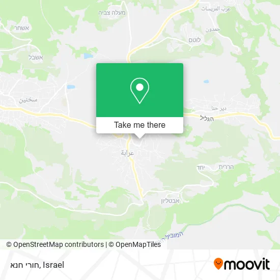 Карта חורי חנא