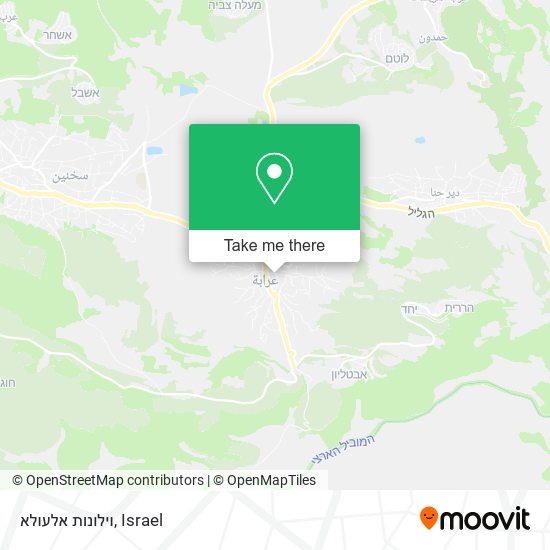 וילונות אלעולא map