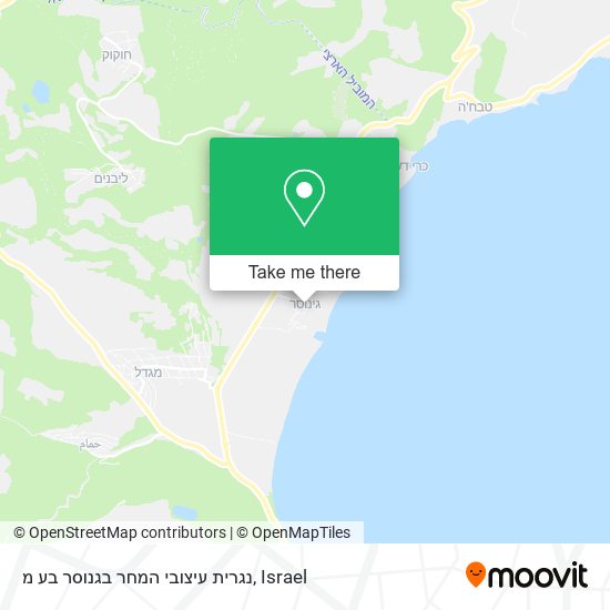 נגרית עיצובי המחר בגנוסר בע מ map