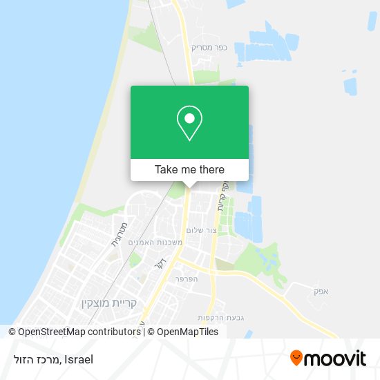 מרכז הזול map