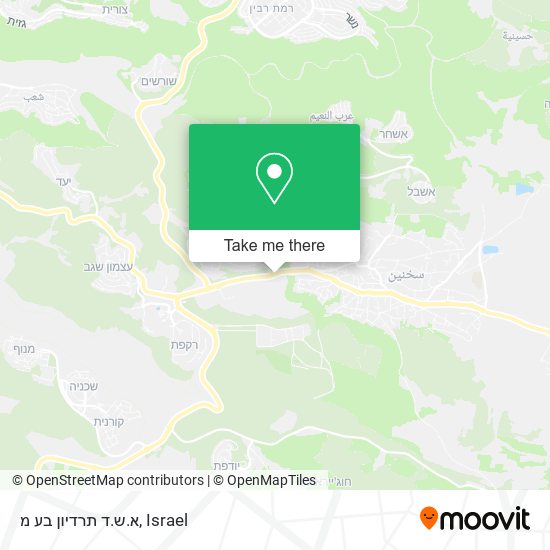 א.ש.ד תרדיון בע מ map