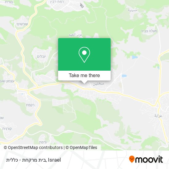 בית מרקחת - כללית map