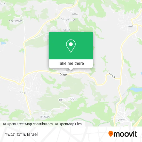 Карта מרכז הבשר